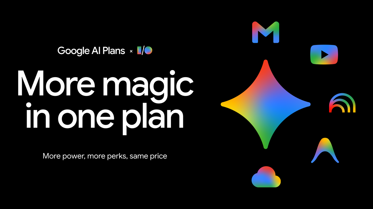 Google AI Plans — more magic in one plan
