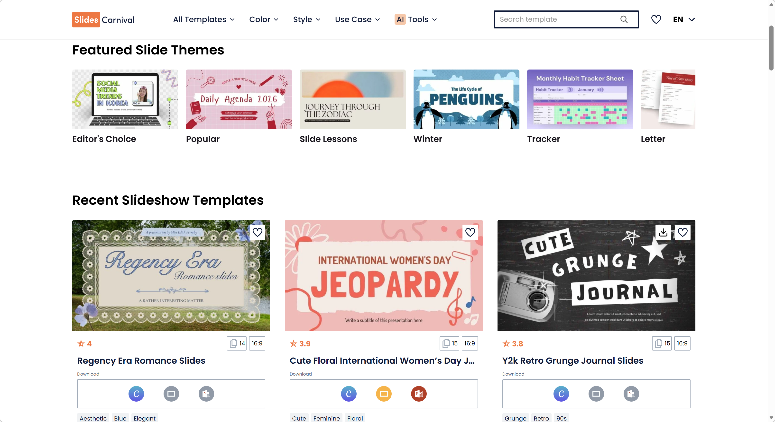 SlidesCarnival templates