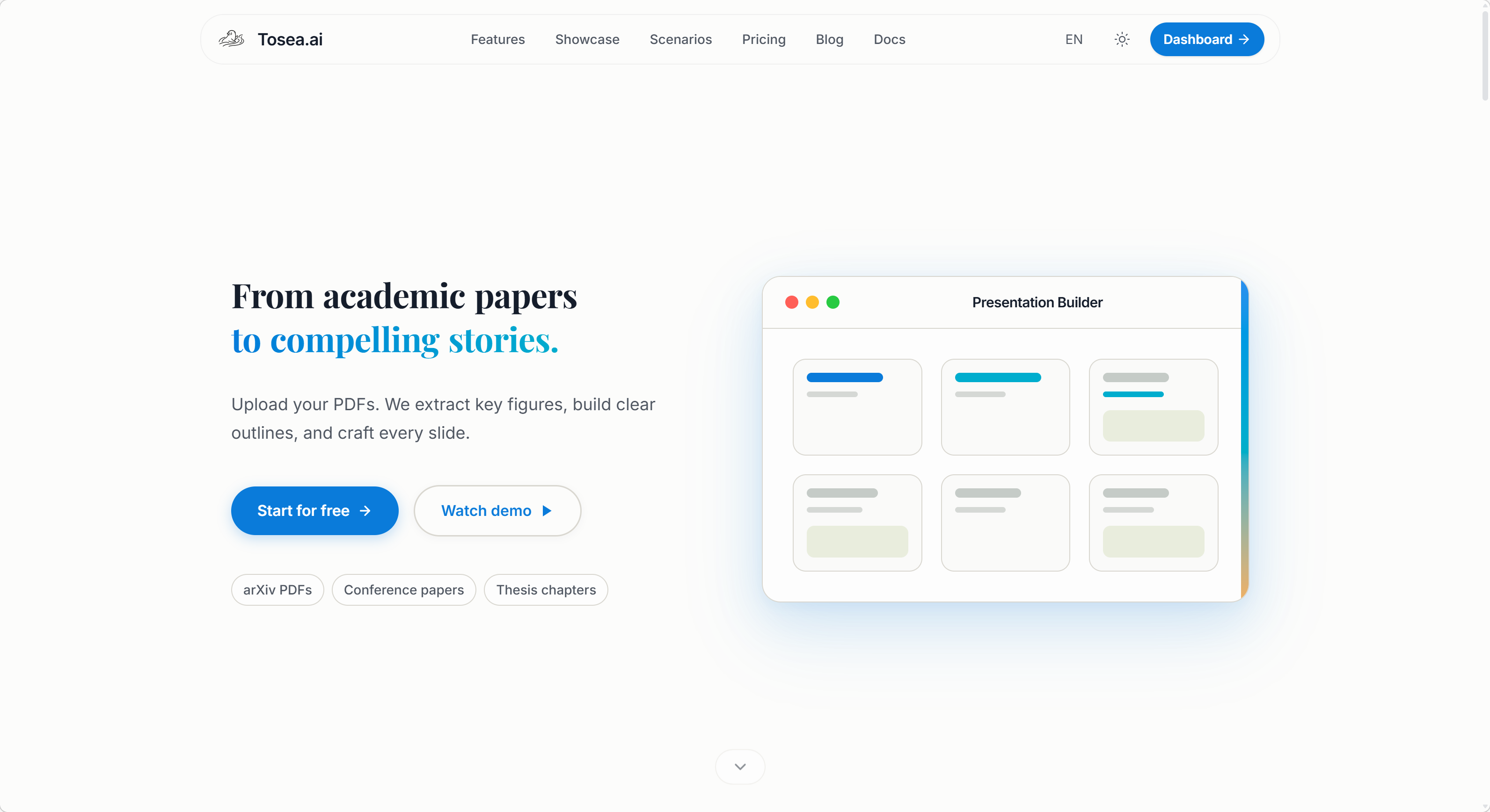 Tosea.ai platform
