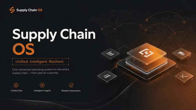 Industrial Tech Supply Chain Dark Mode Presentation