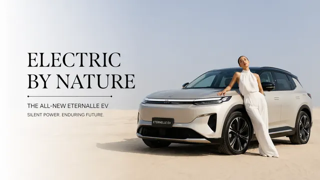 Eternalle EV Sand: Premium Automotive Launch Deck
