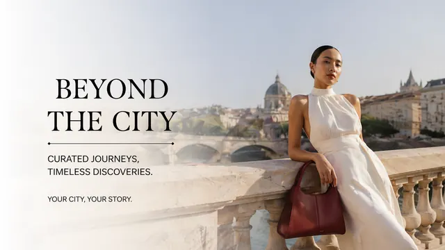 Editorial City Tourism Brand Identity Presentation