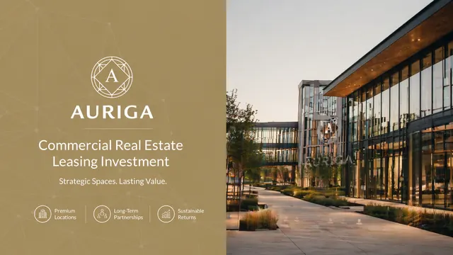 Auriga Gold & Slate Commercial Real Estate Investment Deck
