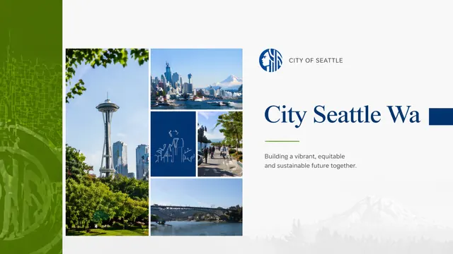 Seattle Forest Green Civic Proposal Template