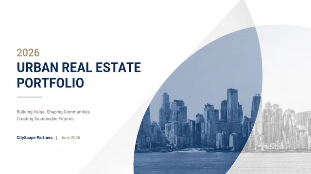 Urban Real Estate Portfolio & Investment Proposal
