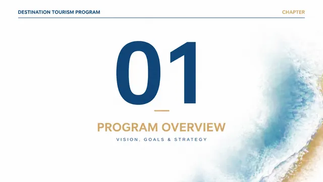 Bluegold Destination Tourism Program Presentation Template