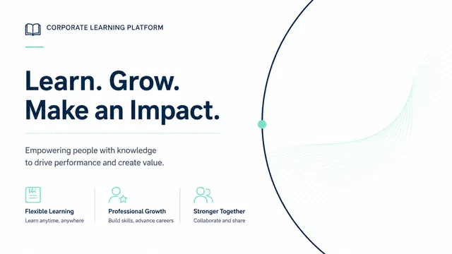 Bluegold Corporate Learning Platform Presentation