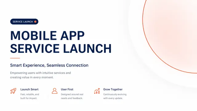 Bluegold Mobile App Service Launch Presentation