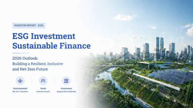 ESG & Green Finance Investment Report Template