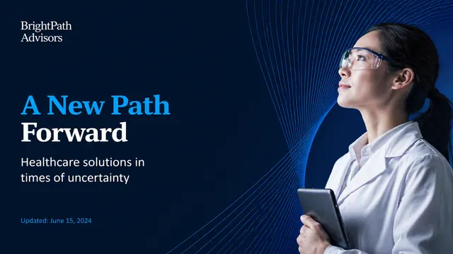 Healthcare Blue Insights: Data-Driven Medical Consulting Deck