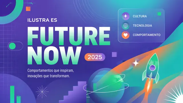 Future Now Cinematic Gradient Pitch Deck Template
