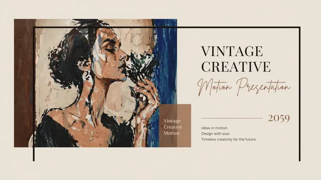 Vintage Creative Motion 2059 Editorial Deck