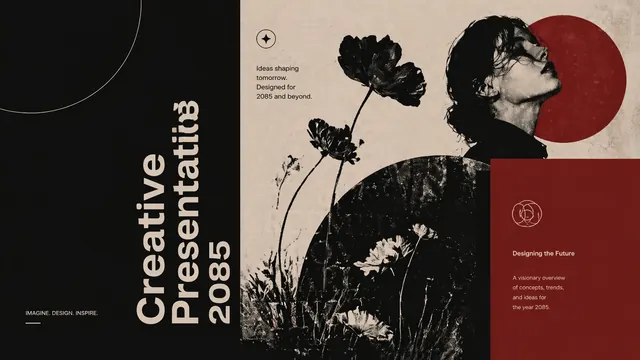 Vintage Artistic Creative 2085 Editorial Deck