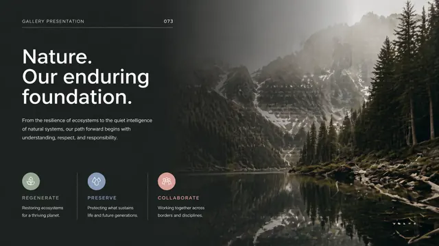 Nature's Foundation Editorial ESG & Brand Deck