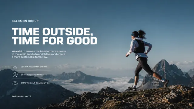 Salomon Mountain Highlights Presentation Deck