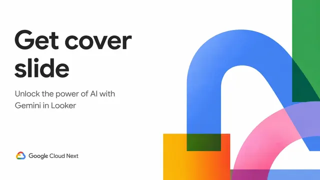 AI Data Insights Geometry Presentation Template