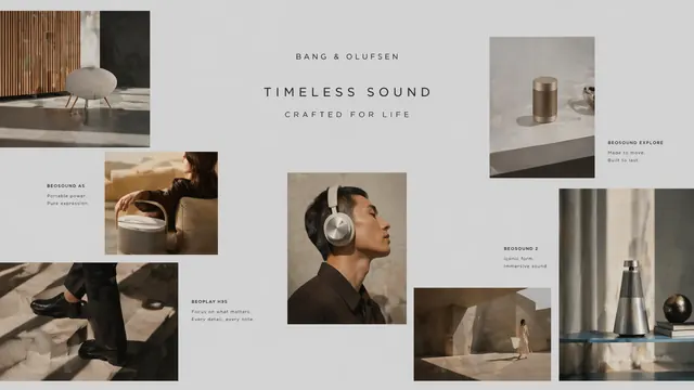 Luxury Editorial Presentation for Premium Brand Storytelling