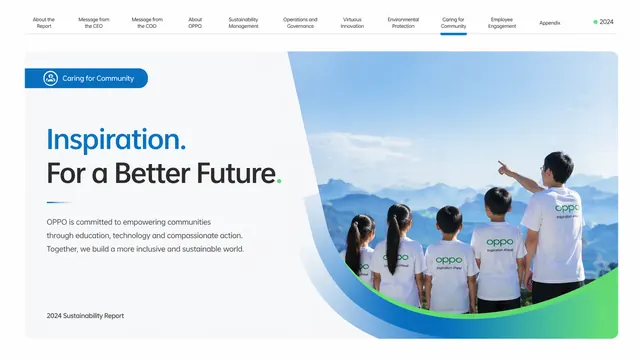 OPPO Style Sustainability & ESG Annual Report Deck