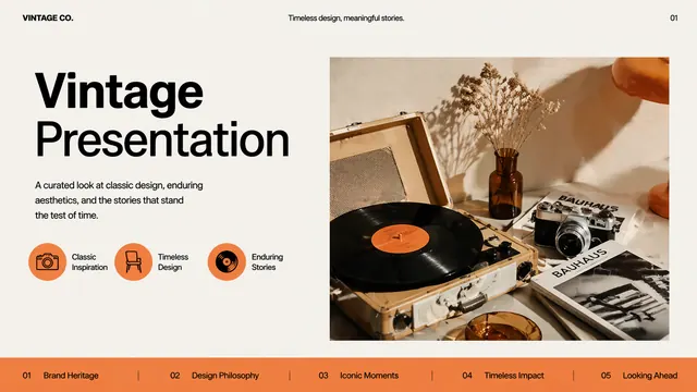 Vintage Editorial Brand Identity & Proposal Template