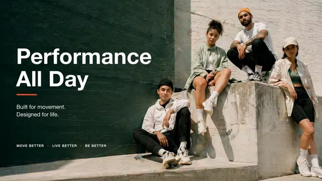 Performance Lifestyle Brand Identity Pitch