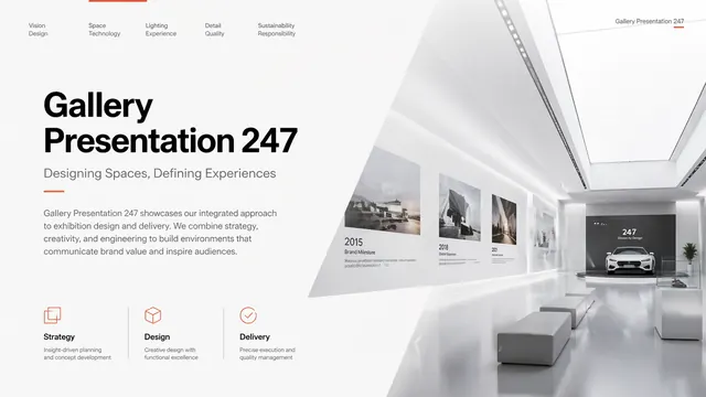 Gallery Design Showcase: Architectural Exhibition Deck