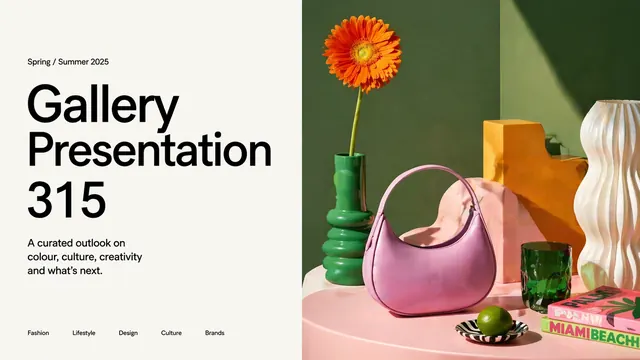 Gallery Trends: Editorial Brand & Creative Lookbook