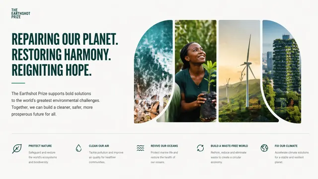 Earthshot Green Report: ESG & Sustainability Deck