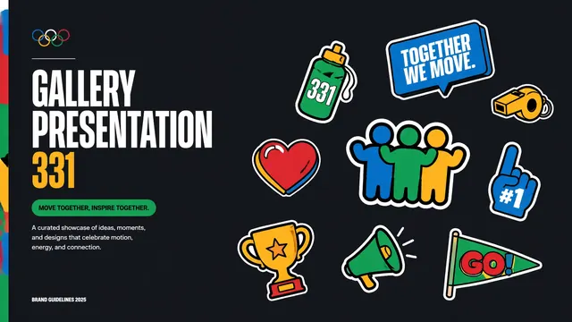 Gallery 331: Sports Brand Identity & Campaign Deck