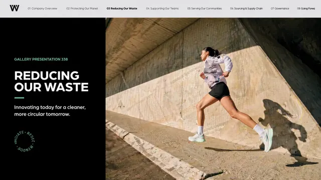 Circular Economy Runner: Sustainable Brand Deck