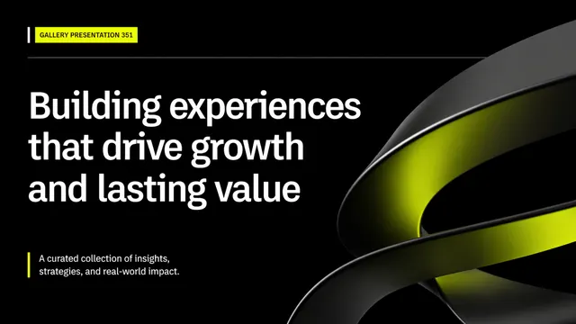Neon Curve Insights: 3D Data Visualization Deck