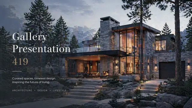 Mountain Lodge Architectural Gallery & Design Portfolio