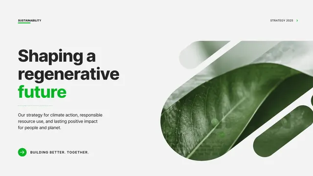 Leafy Future ESG and Sustainability Strategy Deck