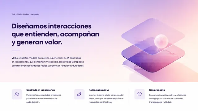 AI Interaction Design & Tech Trend Presentation Template