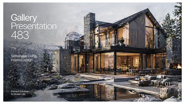 Alpine Lodge Gallery: High-End Architectural Lookbook