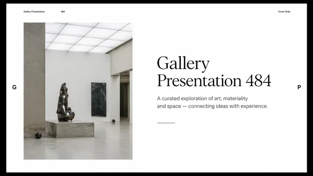 Gallery Editorial Presentation for Arts and Wellness