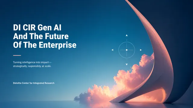 Enterprise Generative AI Research and Strategy Deck