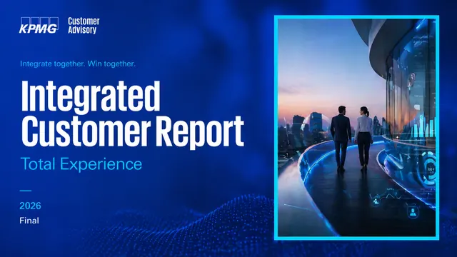 KPMG Blue Tech Integrated Customer Experience Report