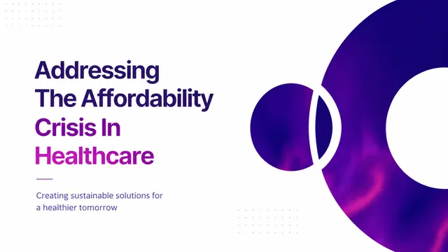 Healthcare Affordability and Policy Analysis Deck