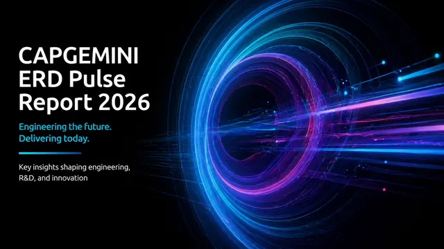 Engineering R&D Pulse Report with Neon Light Visuals