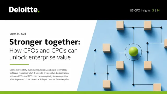 CFO Insights Financial Consulting Strategy Deck
