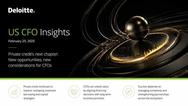 CFO Insights Consulting Deck with Metallic 3D Visuals