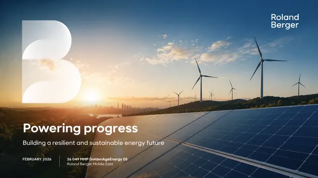 Sustainable Energy Consulting Framework for Roland Berger