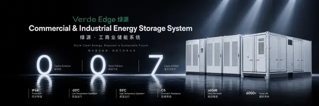 Verde Edge Widescreen Energy Storage Keynote Template