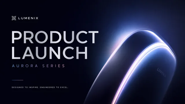 Lumenix Aurora: Cinematic Dark-Mode Product Launch Deck