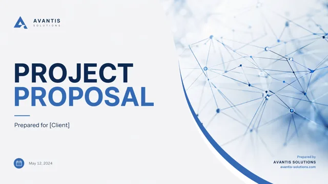 Professional IT & Business Project Proposal Template