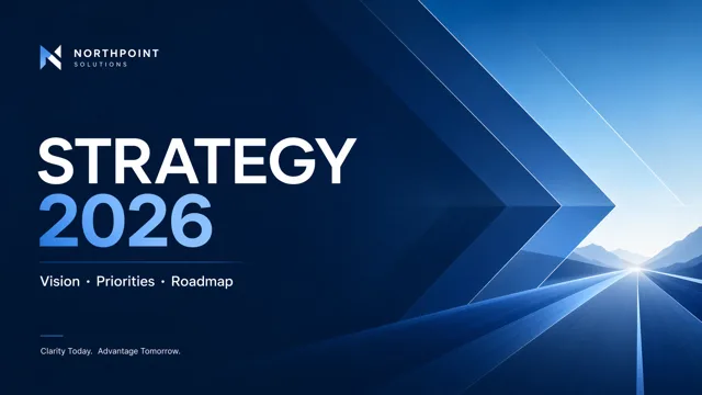 Corporate Strategy & Roadmap Presentation Template