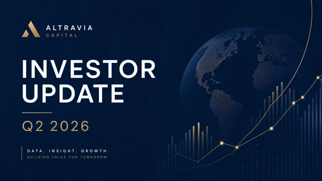 Midnight Gold Financial Investor Update Template