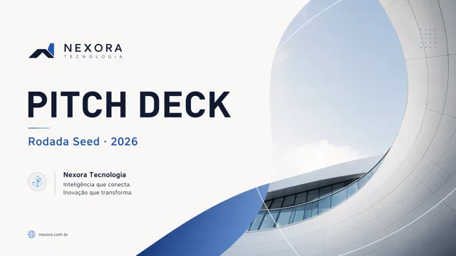 Portuguese Seed Round Pitch Deck for Tech Startups