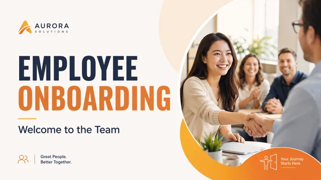 Corporate Culture and Employee Onboarding Presentation