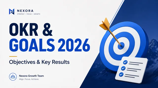 Blue Enterprise OKR & Goal Tracking Deck